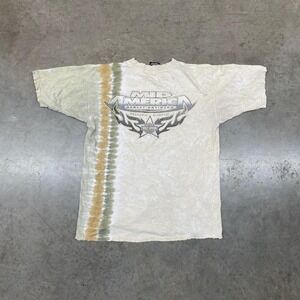 Harley-Davidson Graphic T-Shirt Y2K Biker Boxy Fit Men's size M